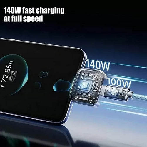 140w Auto Disconnect Charging Adapter with Physical Power Off Breaker Switch