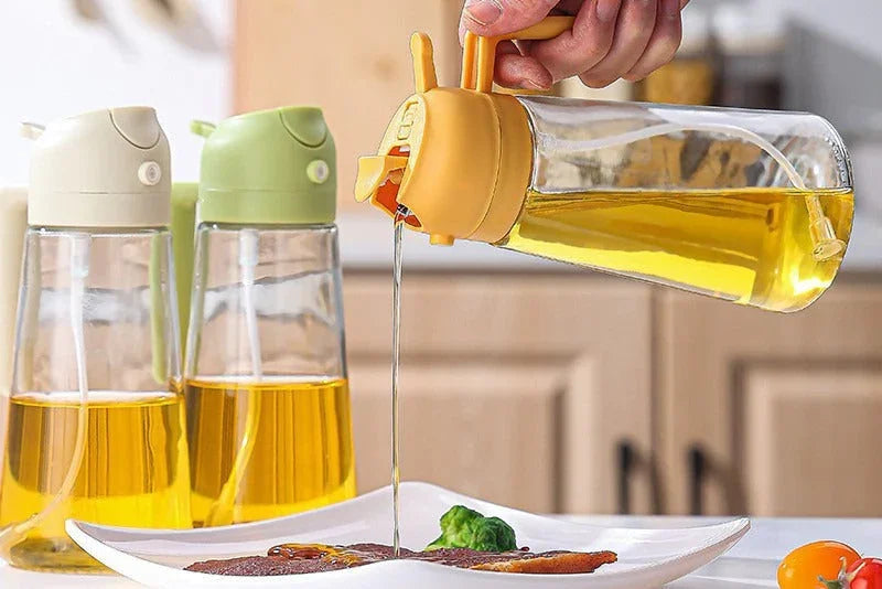 Multifunctional Oil Bottle Leakproof & Reusable - 470ml